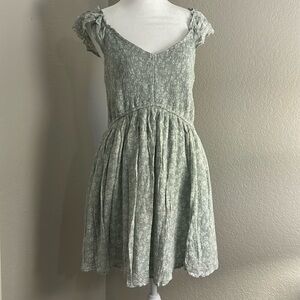 Hollister lined drop waist dress